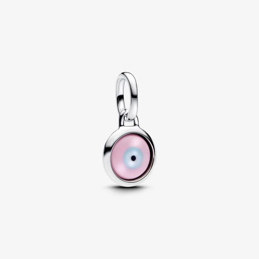Pendente Pandora Engravable evil eye Sterling - Ana Joalheiros
