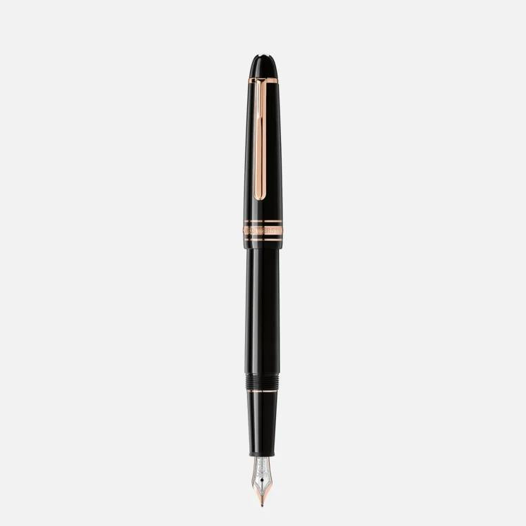 MONTBLANC  CANETA  FP 145 Meisterstuck Rose Gold M - Ana Joalheiros