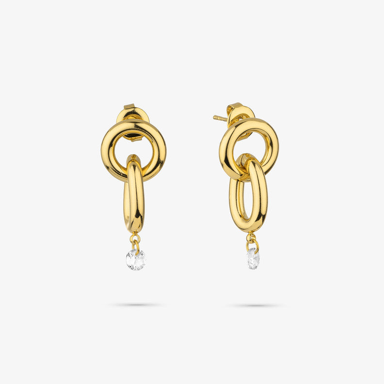 Brincos Mulher Zendaya Loop - Ana Joalheiros