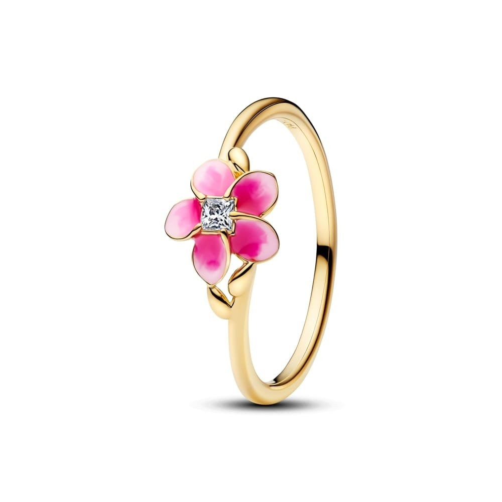 Anel Disney Moana Pink Plumeria