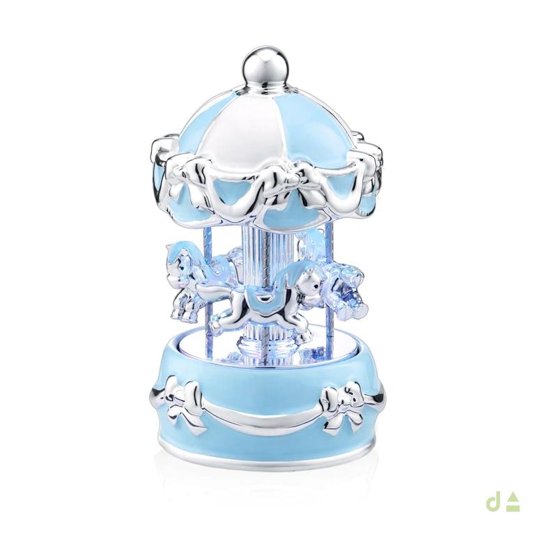 Carrousel Cavalinho Luz Azul - Ana Joalheiros