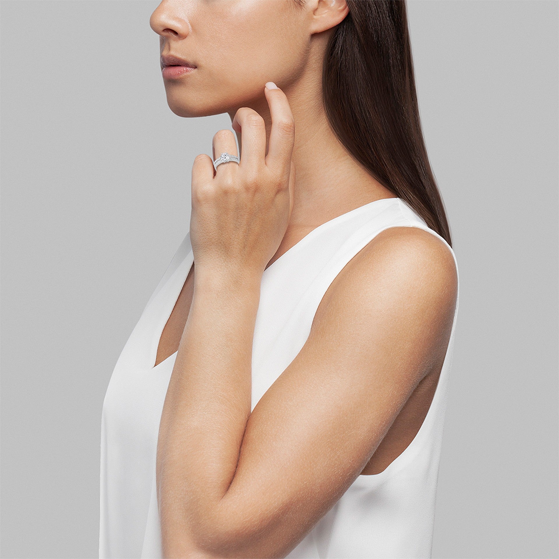 UNIKE CLASSY & CHIC SOLITAIRE I 14 RING