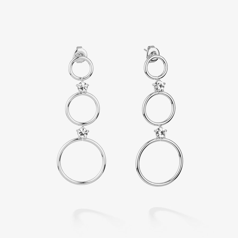 Brincos Compridos Mulher Zendaya Prata - Ana Joalheiros