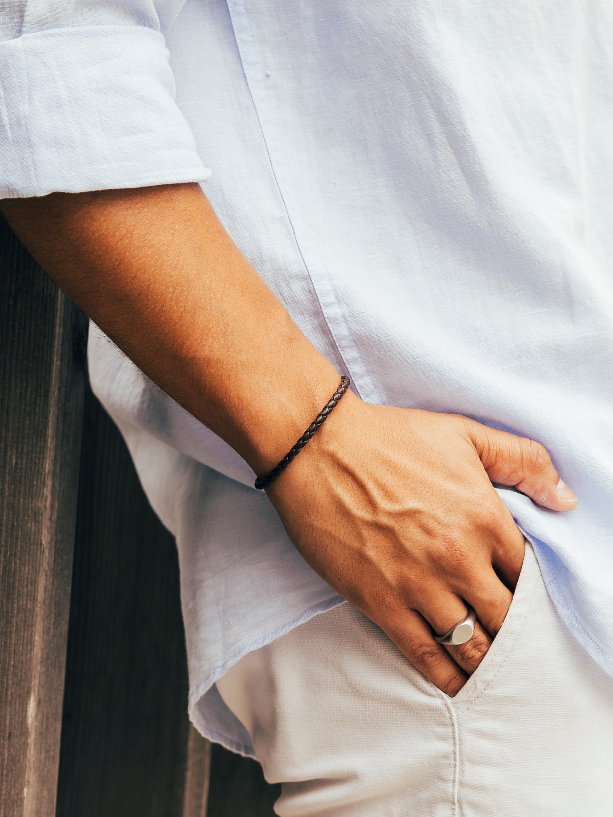 Pulseira One Men Core Brown M