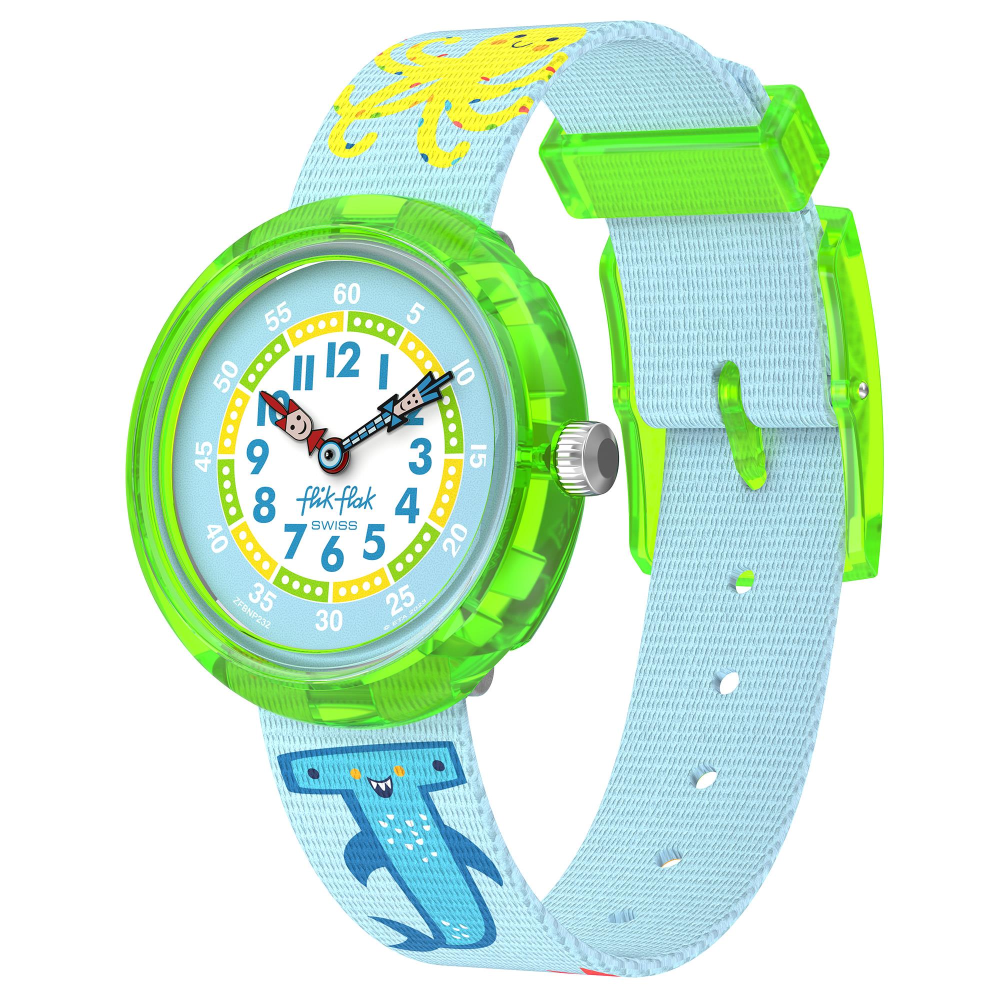 Flik Flak Gameland Part 1 Fantasia mod. FPNP135 orologi solo tempo Flik Flak Gameland Part 1 Fantasia mod. FPNP135 orologi solo tempo
