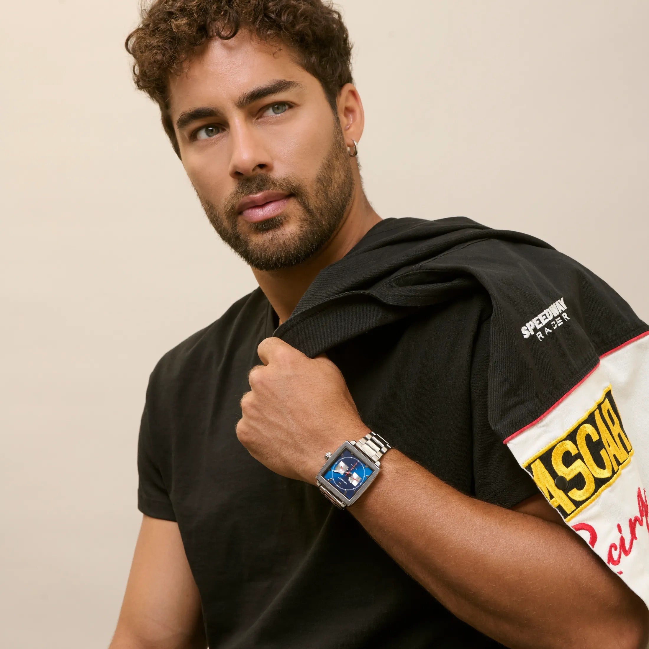 Relógio Radiant Homem Steve McQueen Azul