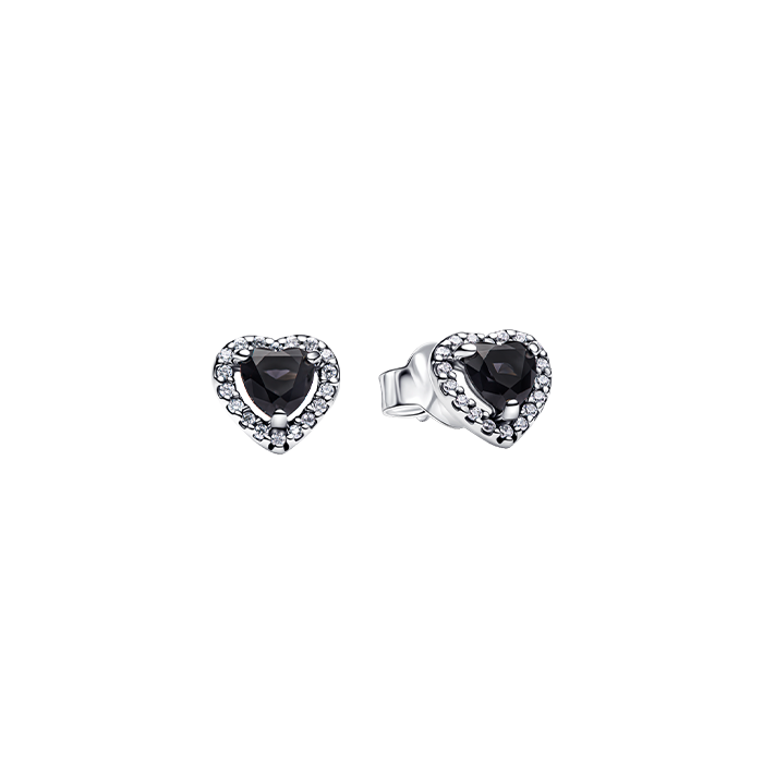 Brincos Pandora Heart Sterling