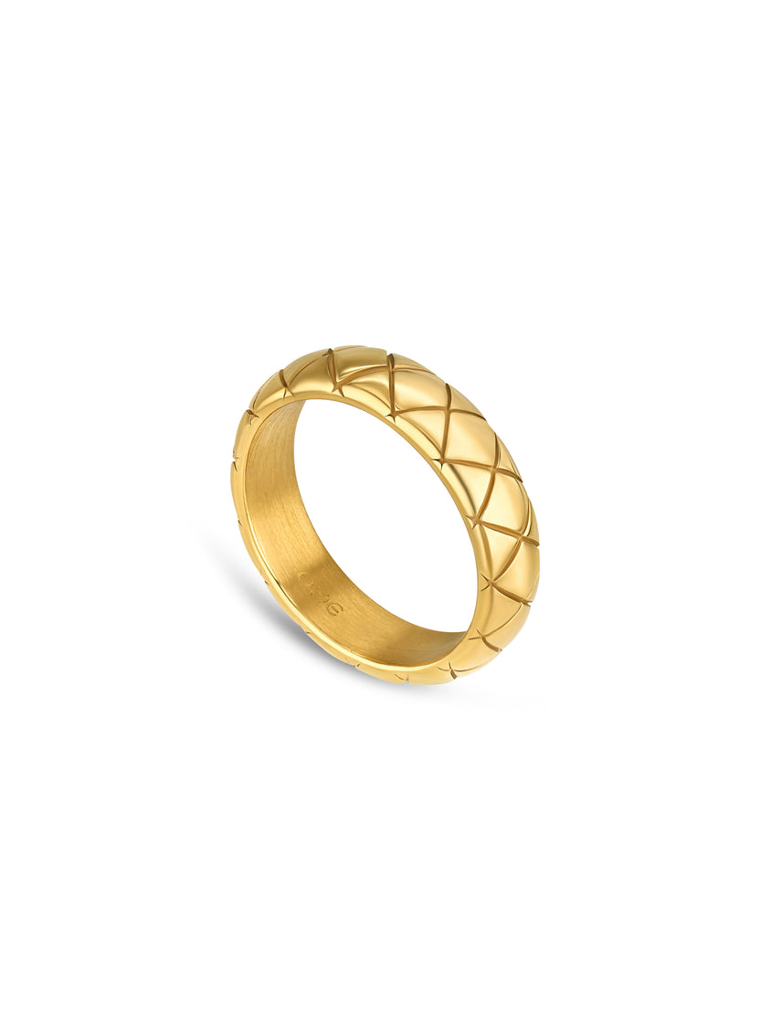 Anel One Delightful Medium Gold 7