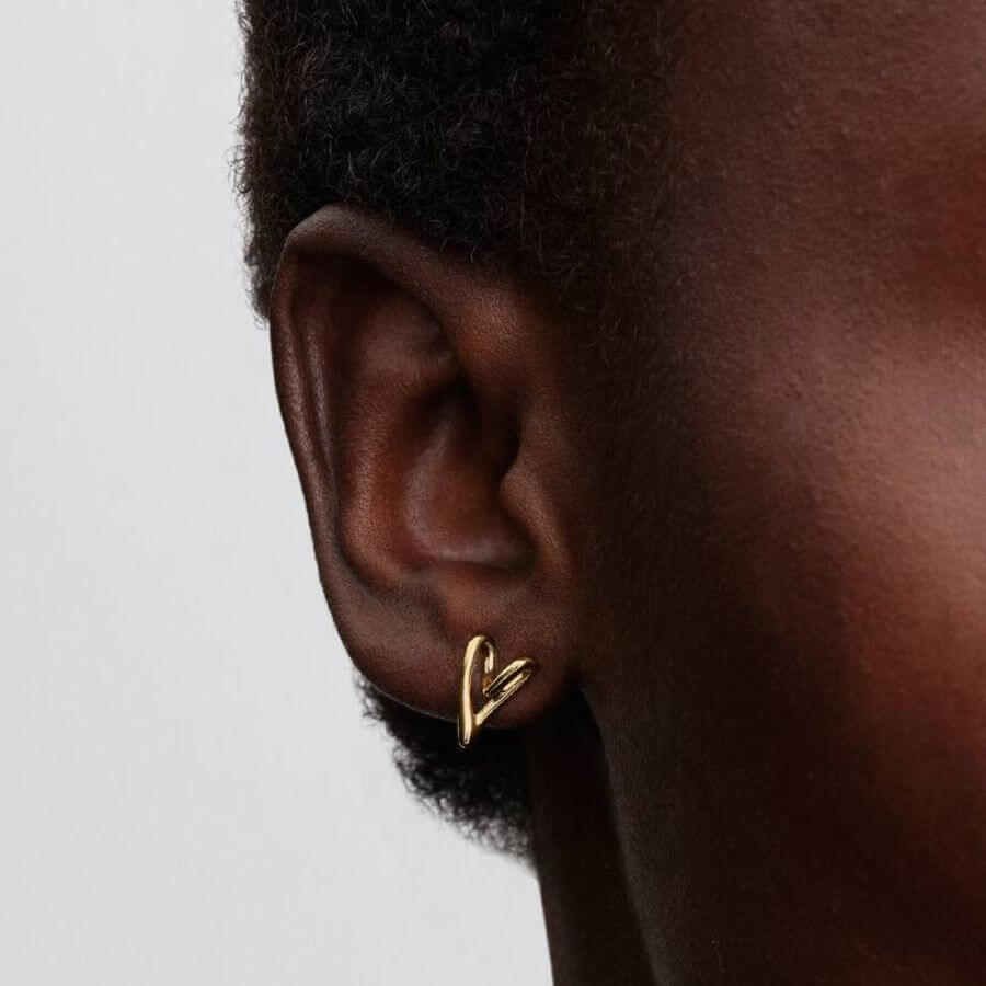 Brincos Pandora Coração