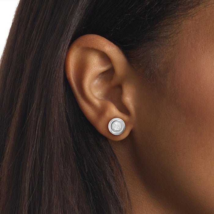 Brincos Calvin klein Solitaire - Ana Joalheiros