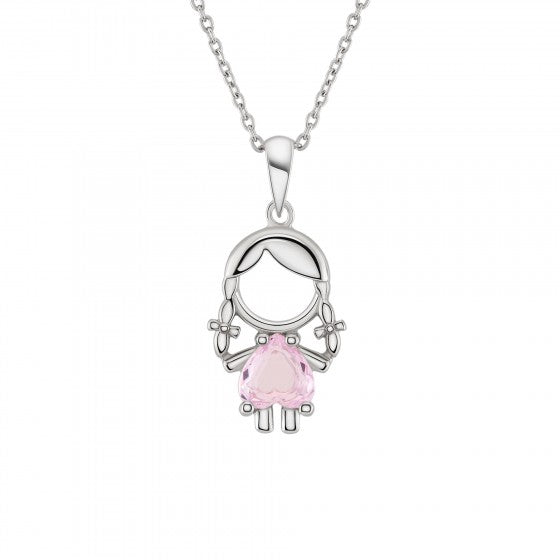 COLAR UNIKE GIRL PINK - Ana Joalheiros