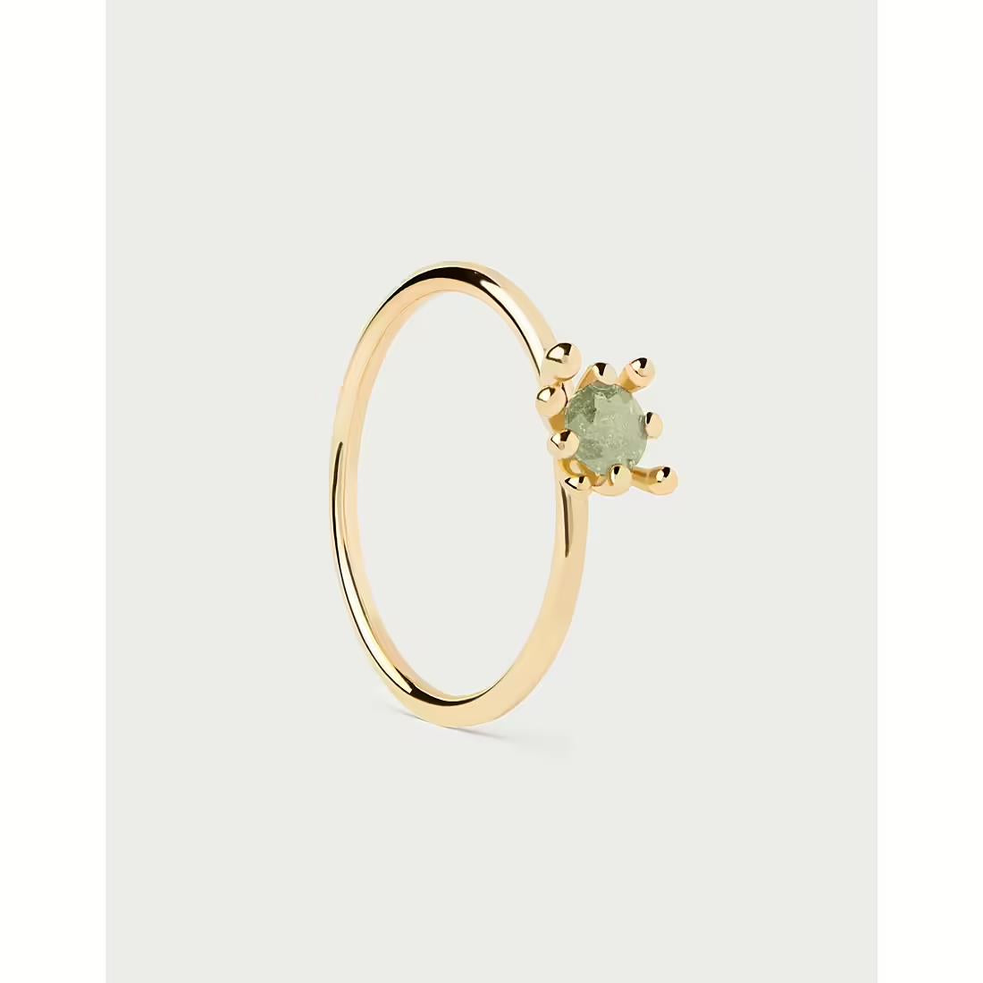 PDPAOLA Anel Green Fleur - Ana Joalheiros