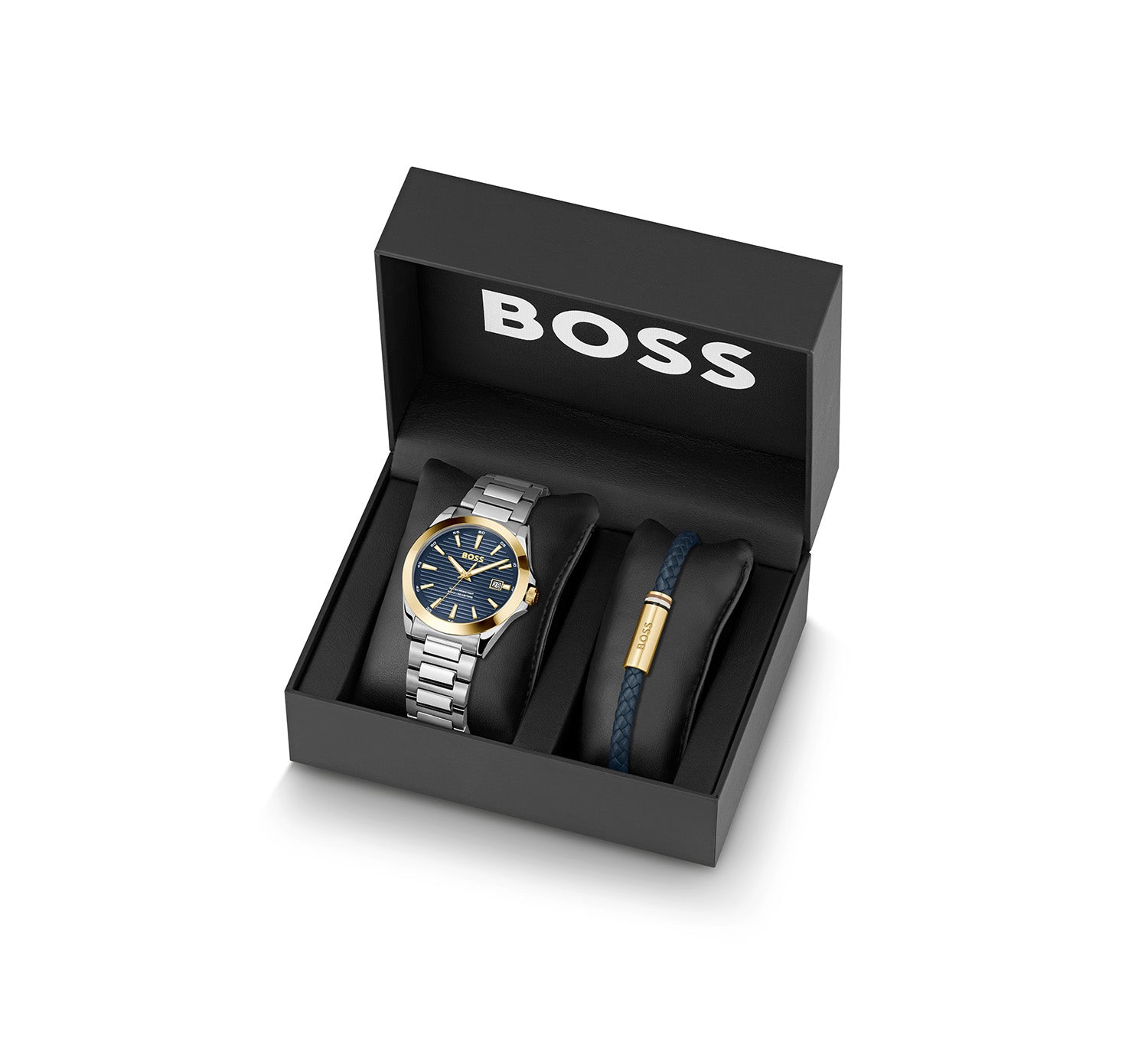 Set Relógio BOSS STRIKE e Pulseira