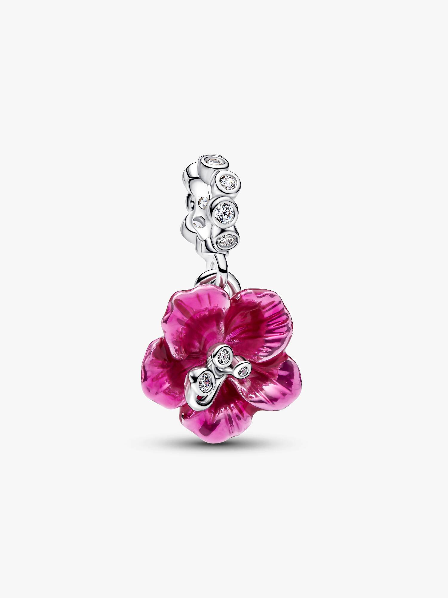 Charm Pandora Hibiscus Sterling