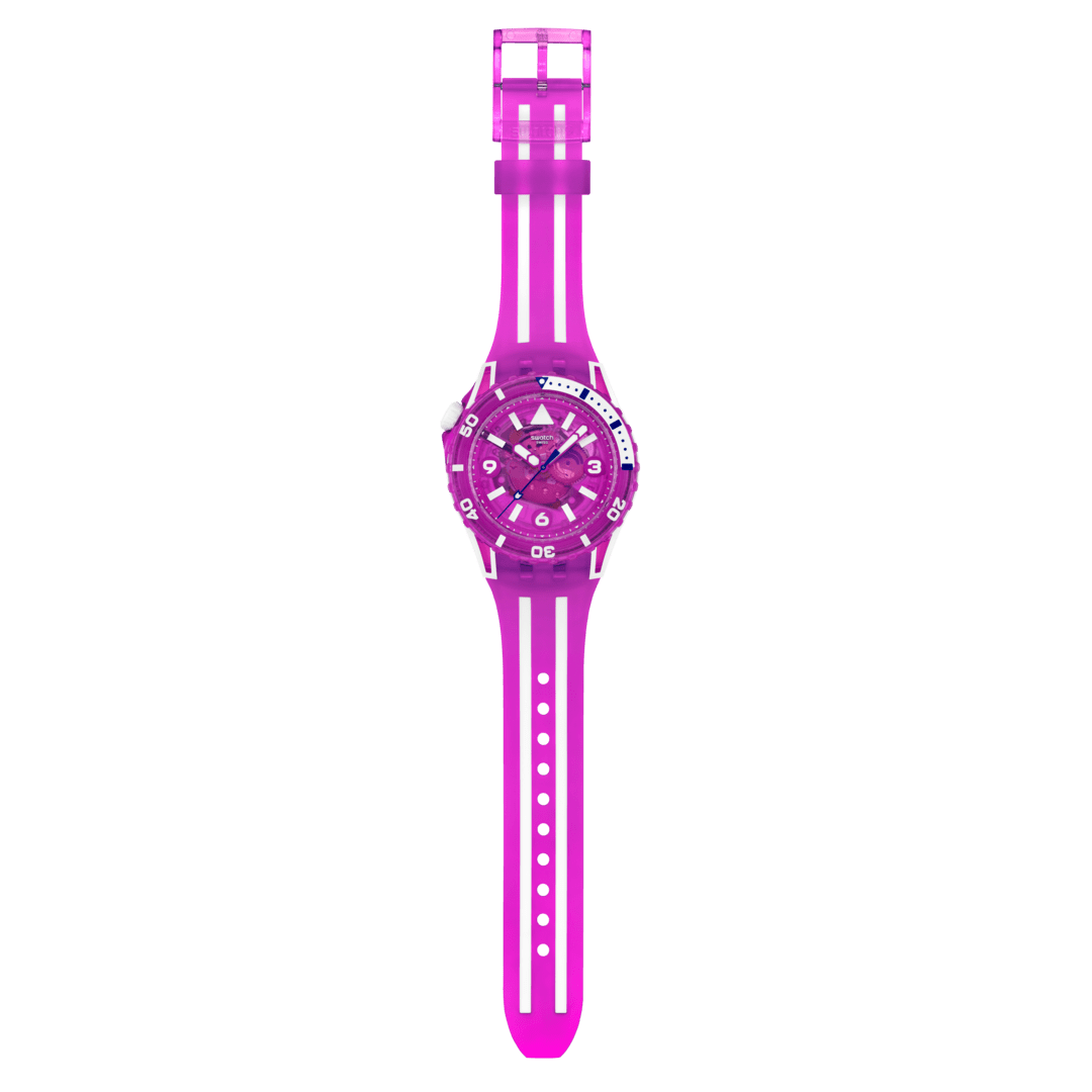 Relógio swatch SCUBAQUA Flower hat