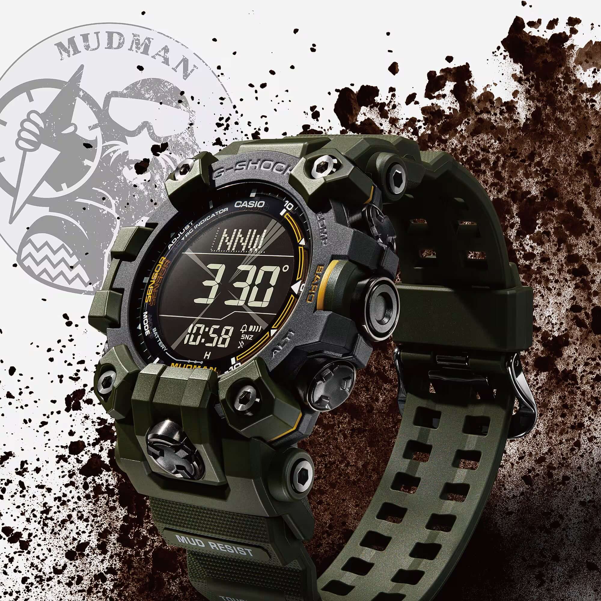 Relógio Casio G-Shock Pro MASTER OF G
MUDMAN - Ana Joalheiros