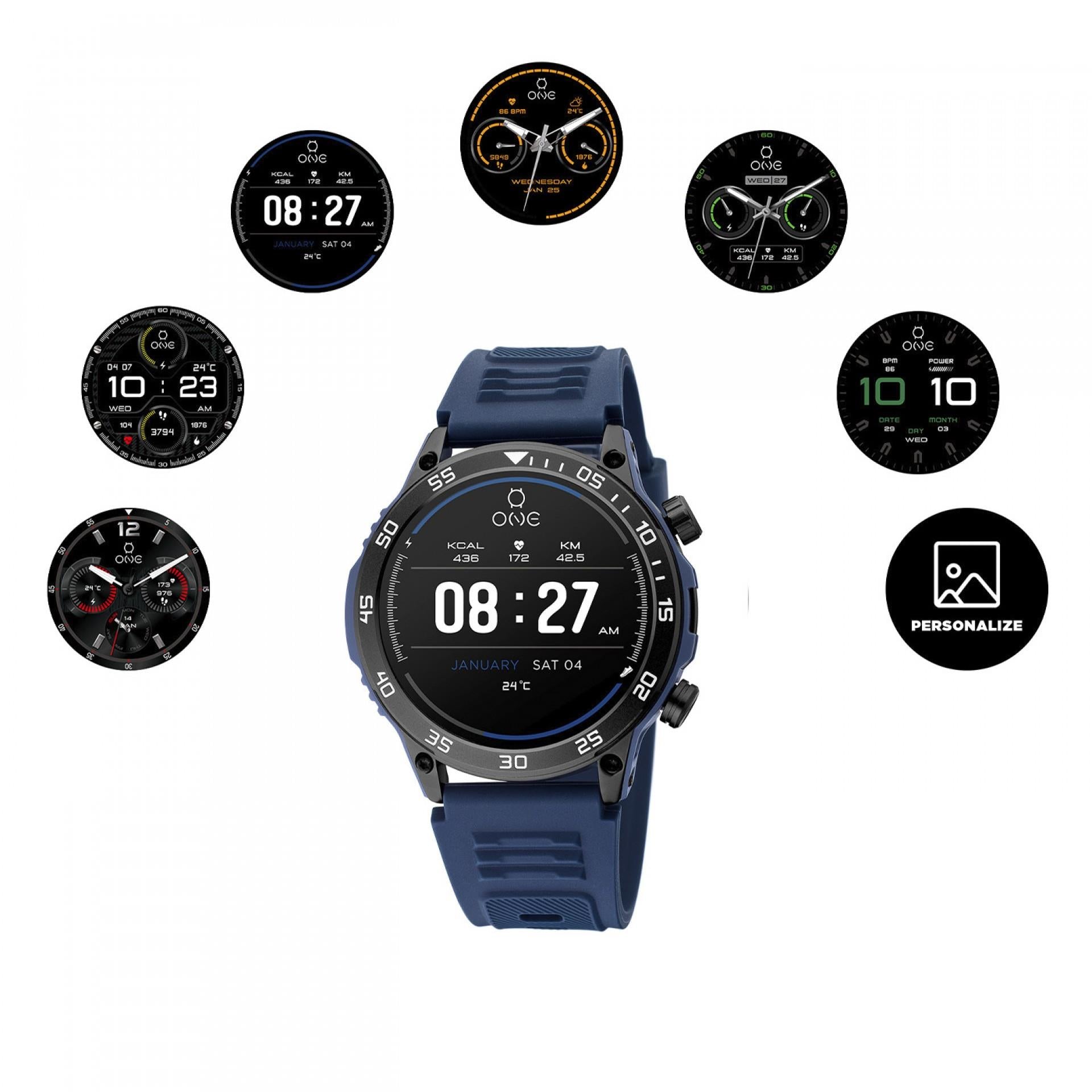 Smartwatch One Men SportyCall Blue - Ana Joalheiros