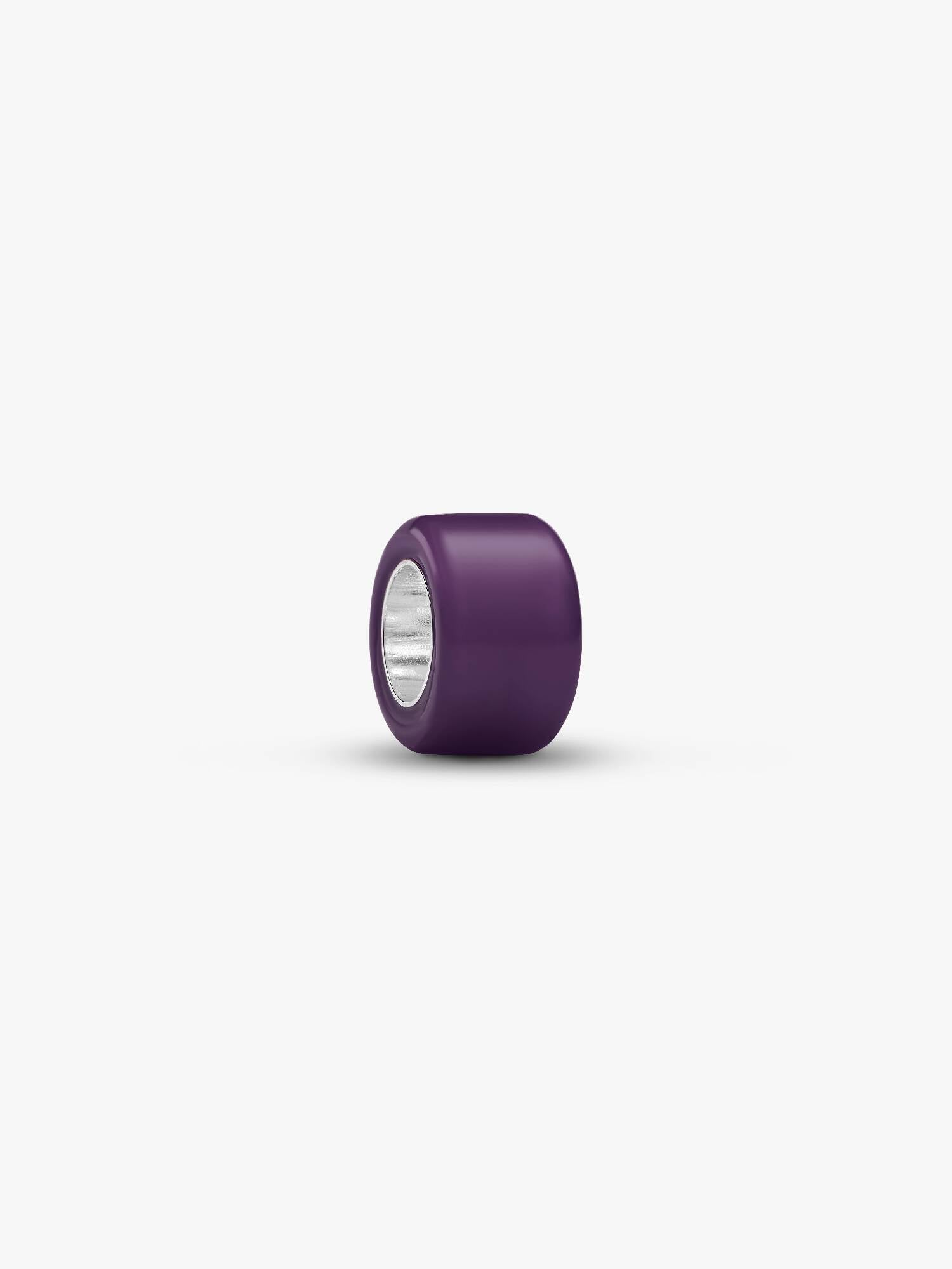 Pendente Pandora Purple Murano Glass