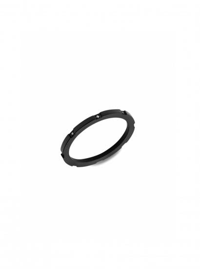 Ana Joalheiros - Anéis One - Anel One London Black OJNYR21B-7