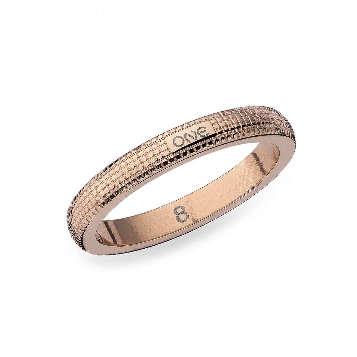 Ana Joalheiros - Anéis One - Anel dourado One London OJNYR05R-6