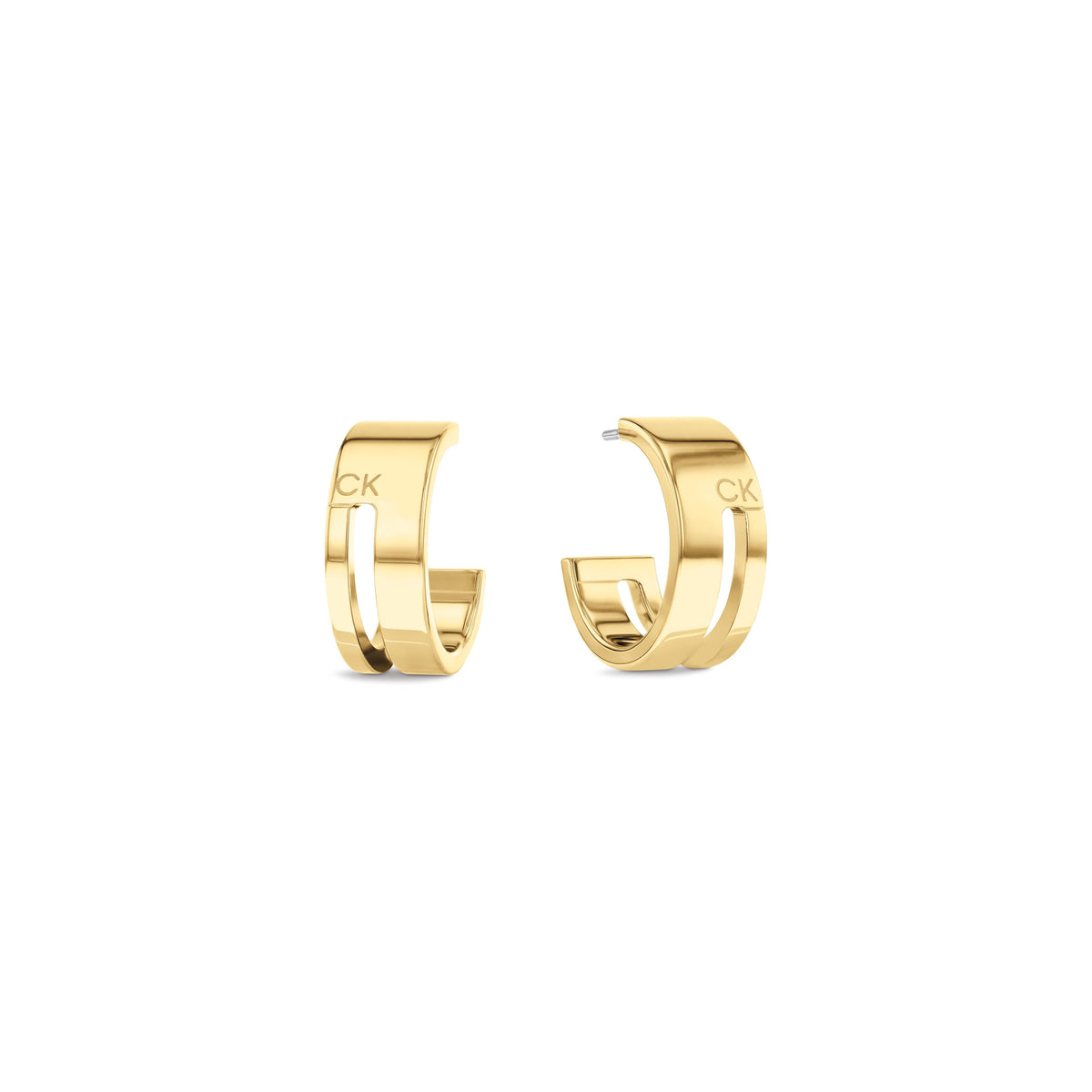 Ana Joalheiros - Brincos Argolas - Brincos Calvin Klein Geometric Essential 35000676