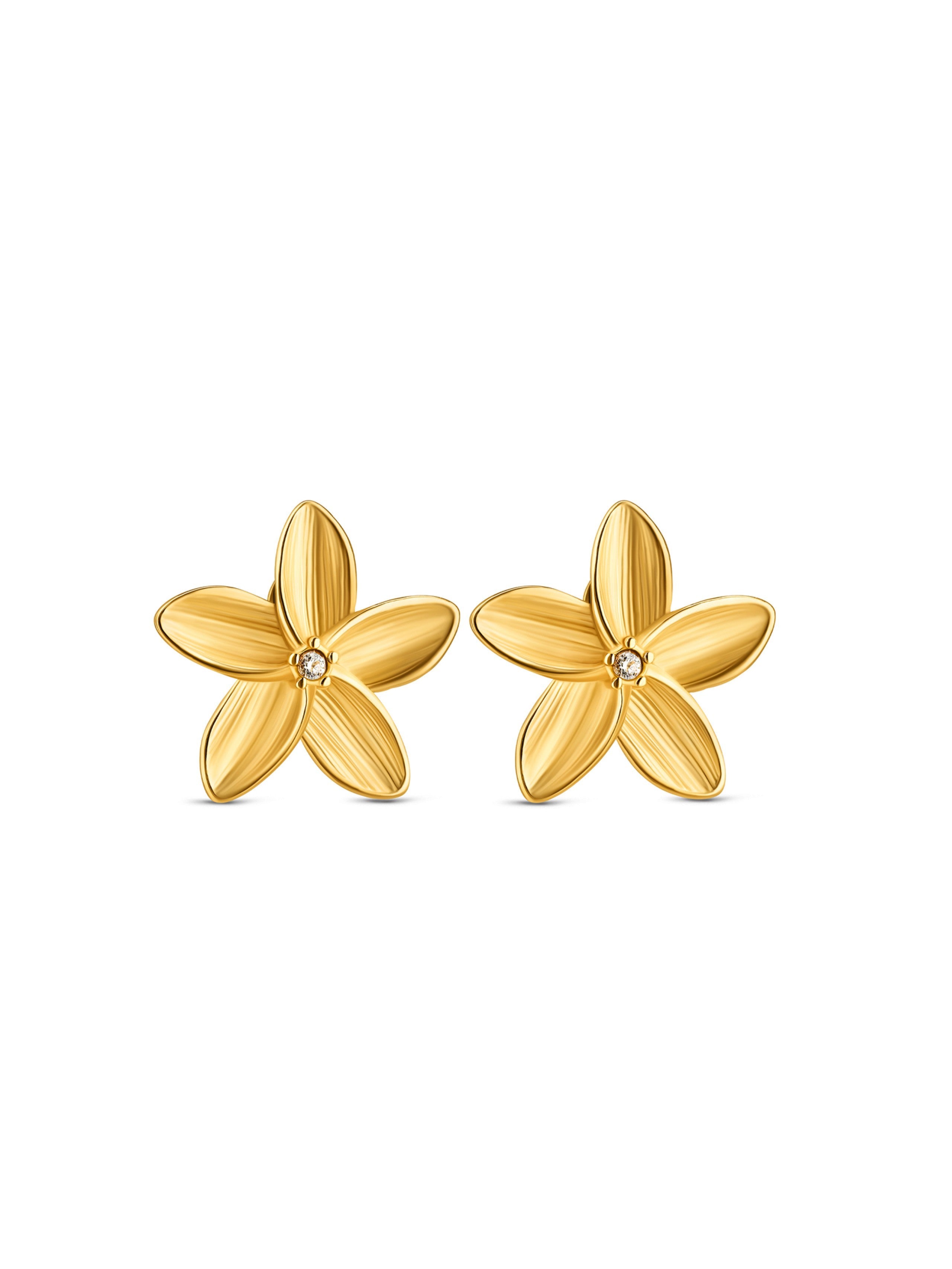 Ana Joalheiros - Brincos Dourados - Brincos One Fleur Golden
OJPFE02G Flor