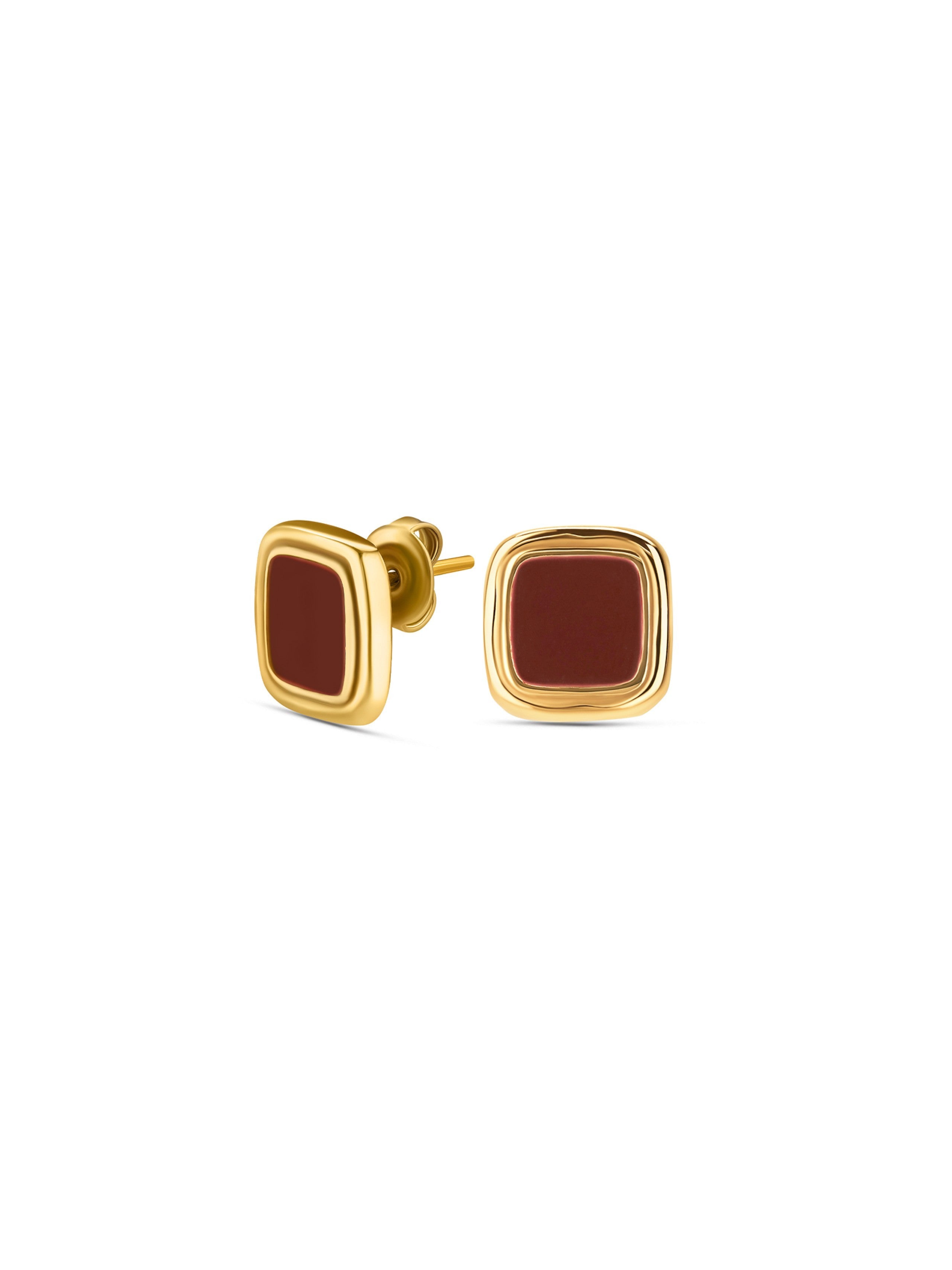 Ana Joalheiros - Brincos Dourados - Brincos One Senhora Flirt Rouge Gold OJEEP43G