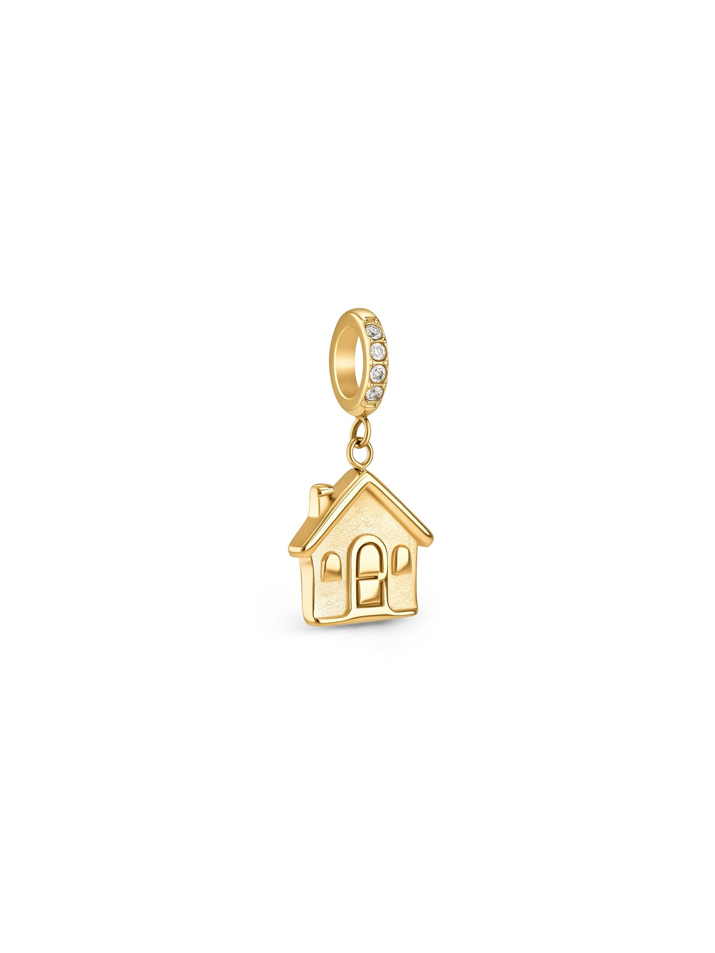 Ana Joalheiros - Peças One - Charm One Energy Sweet Home Gold OJEBC805 casa