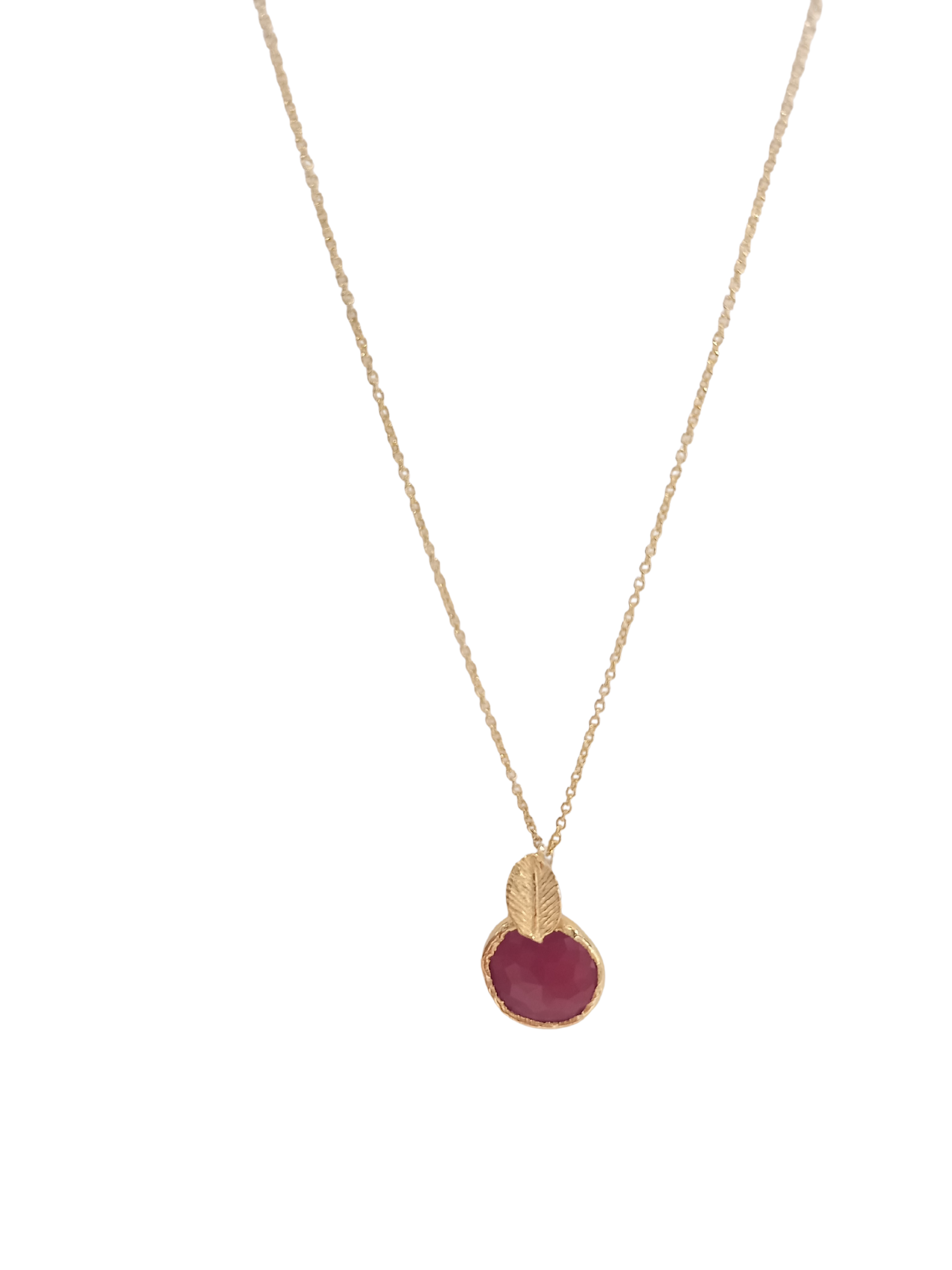 Colar Ana Joalheiros folha pequena - Ana Joalheiros CL17840-D