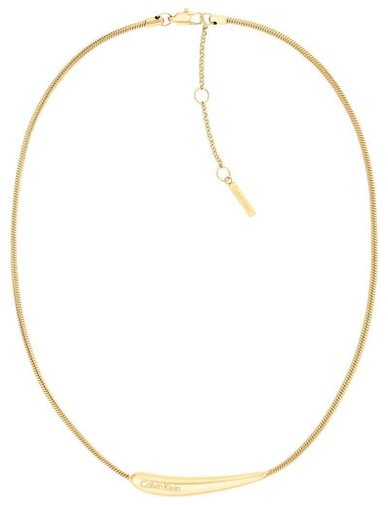 Ana Joalheiros - Colares Dourados - Colar Dourado Calvin Klein Elongated 35000339