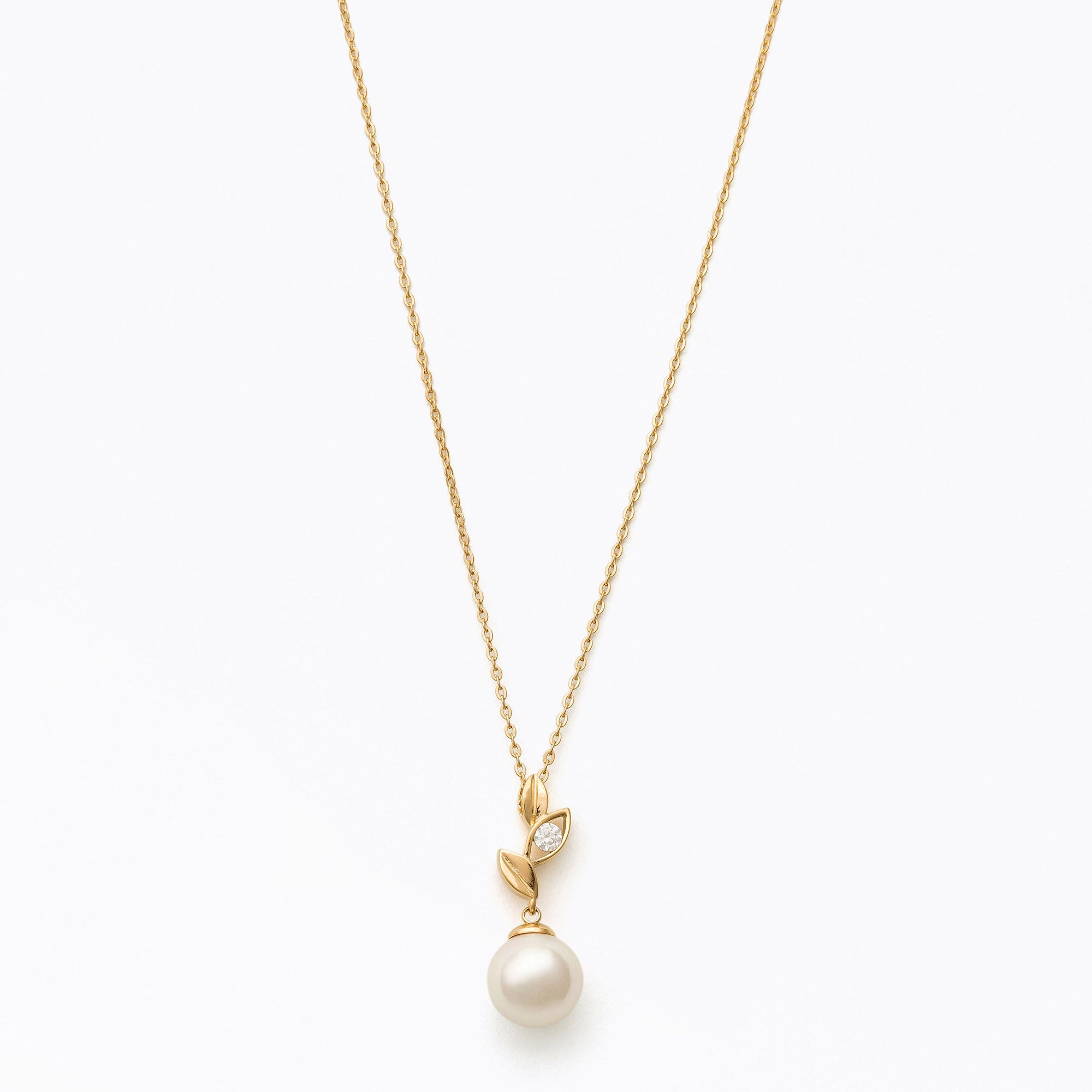 Ana Joalheiros - Colares Pérola - Colar Dourado Majorica Selene 12849.01.1.000.010.1