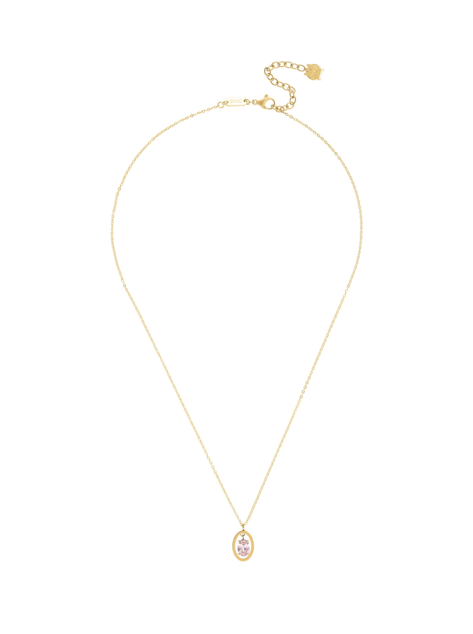Ana Joalheiros - Colares Dourados - Colar Dourado One Birthstone Junho - Harmonia OJNN41G
