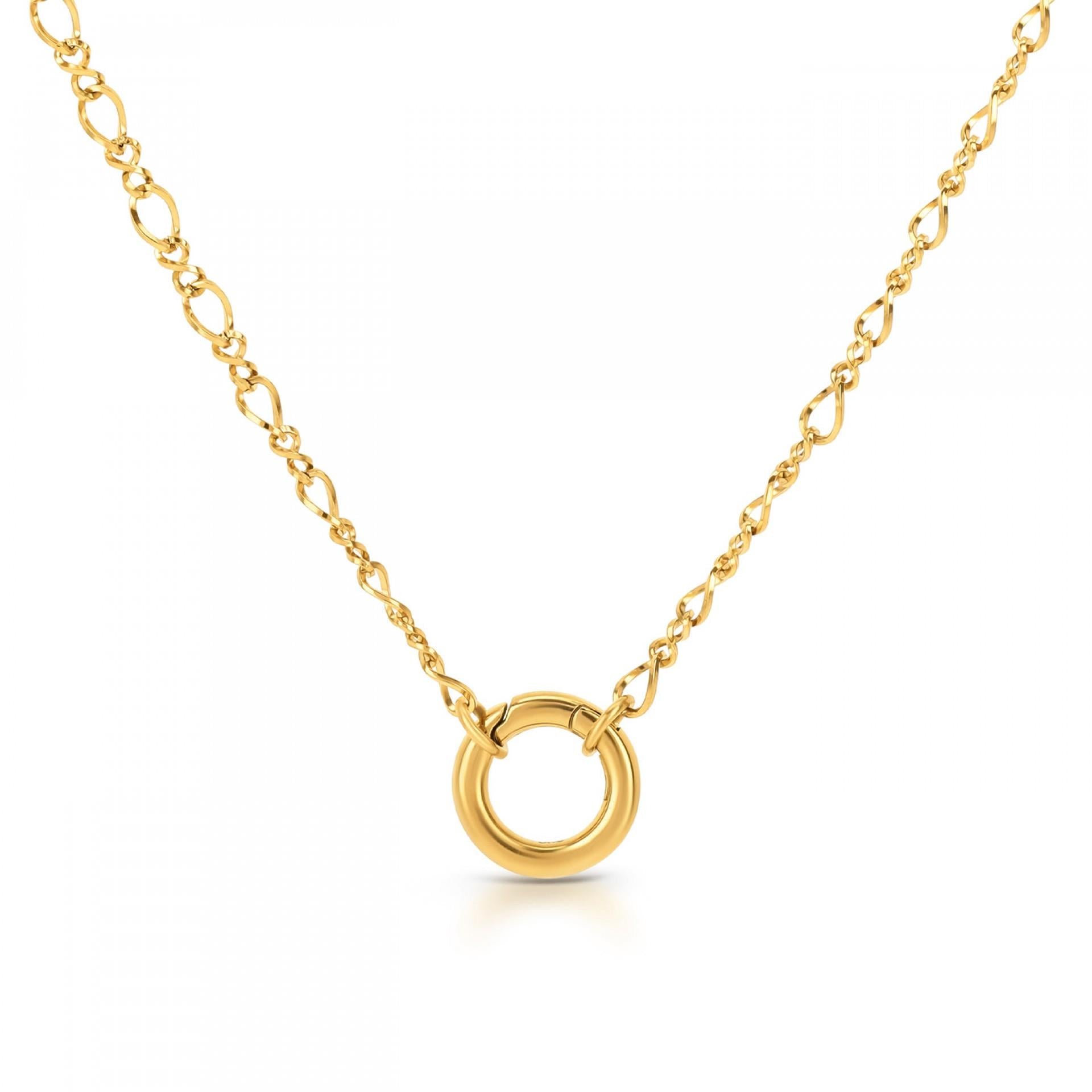 Ana Joalheiros - Colares Dourados - Colar Dourado One Energy Master Union Gold OJNMG02