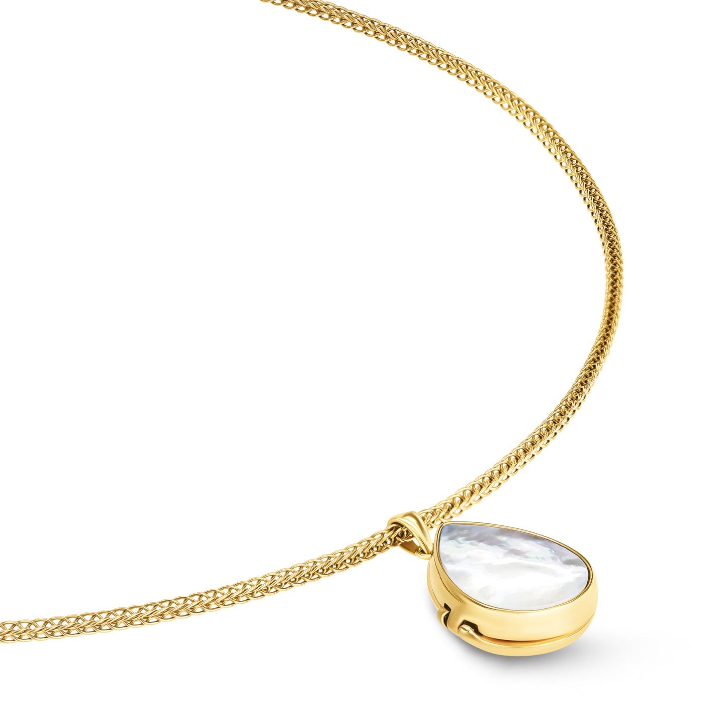 Ana Joalheiros - Colares Dourados - Colar Dourado One Pearl Memories OJNN97G