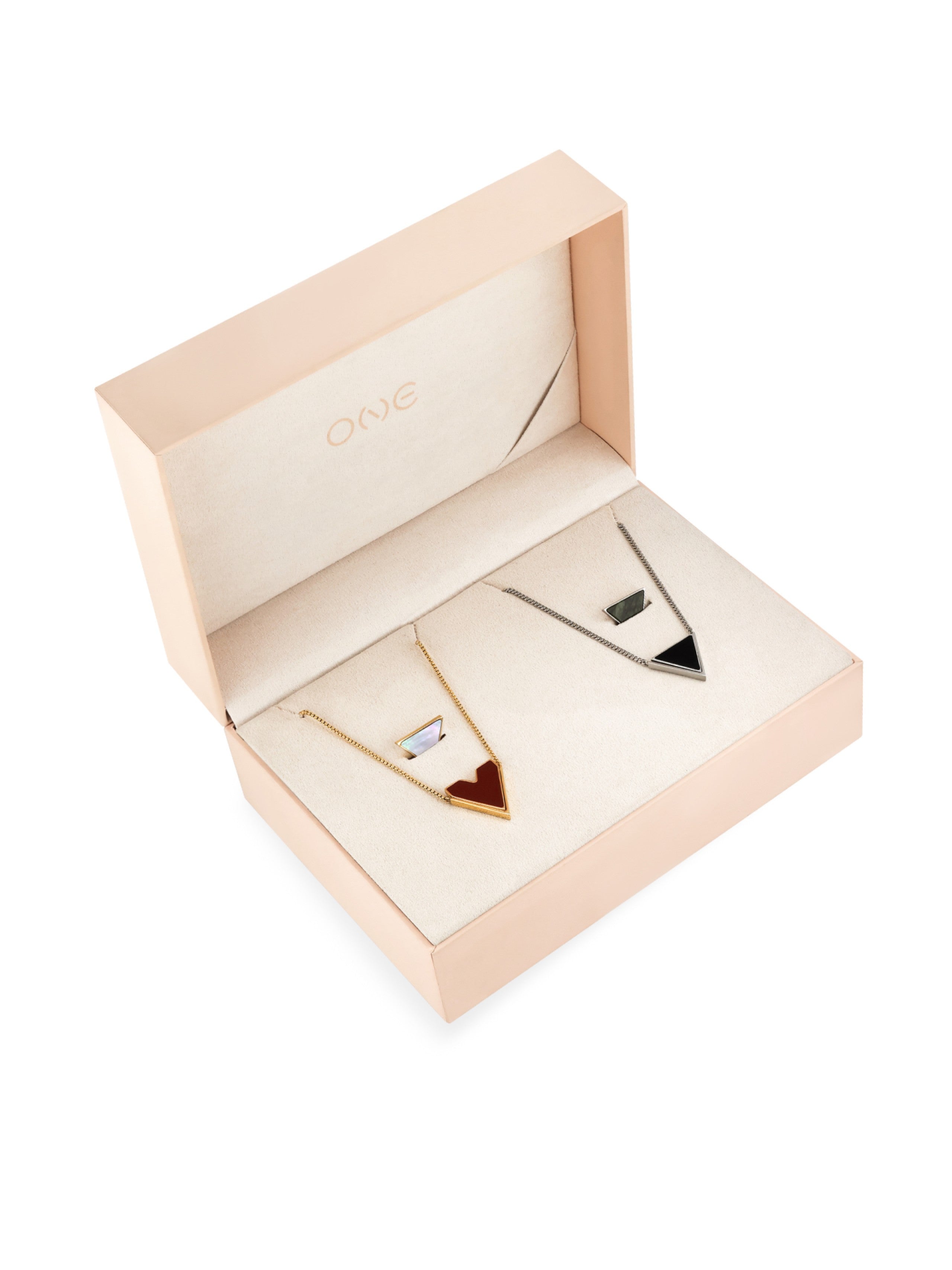 Ana Joalheiros - Colares Femininos - Colar One Set Colares One Magnetic Bond OJSET20G conjunto