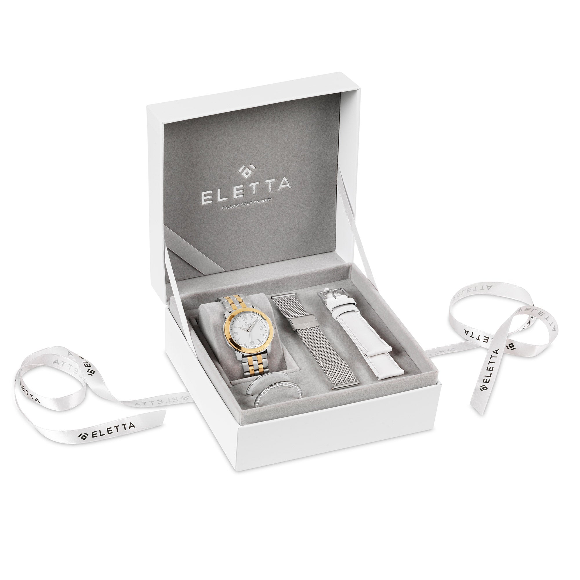 Relógio Box Eletta Vilamoura Shine