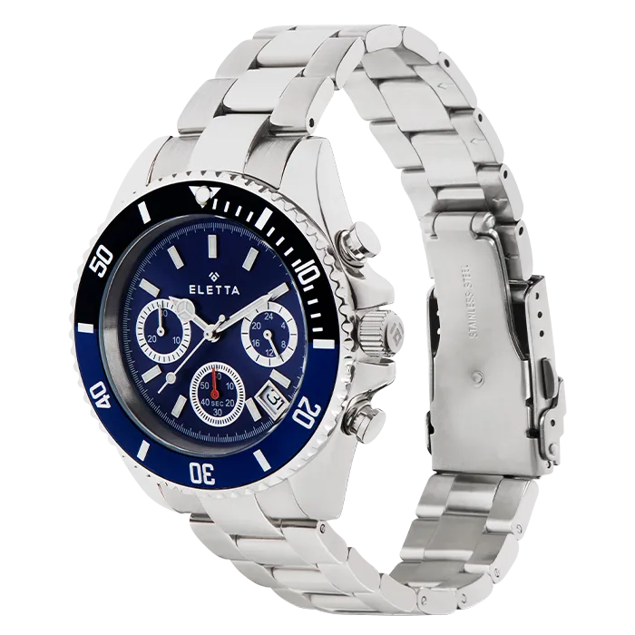 Relógio Eletta Chrono azul