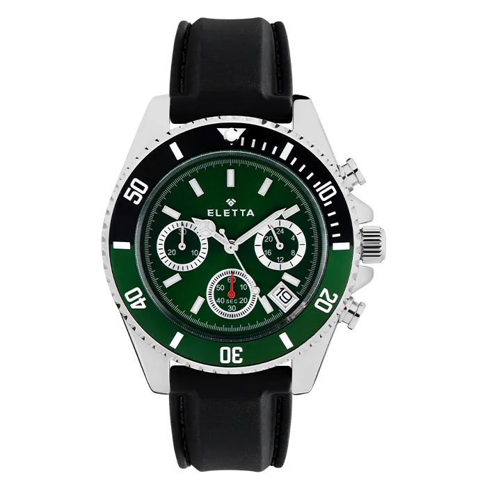 Relógio Eletta Chrono Verde