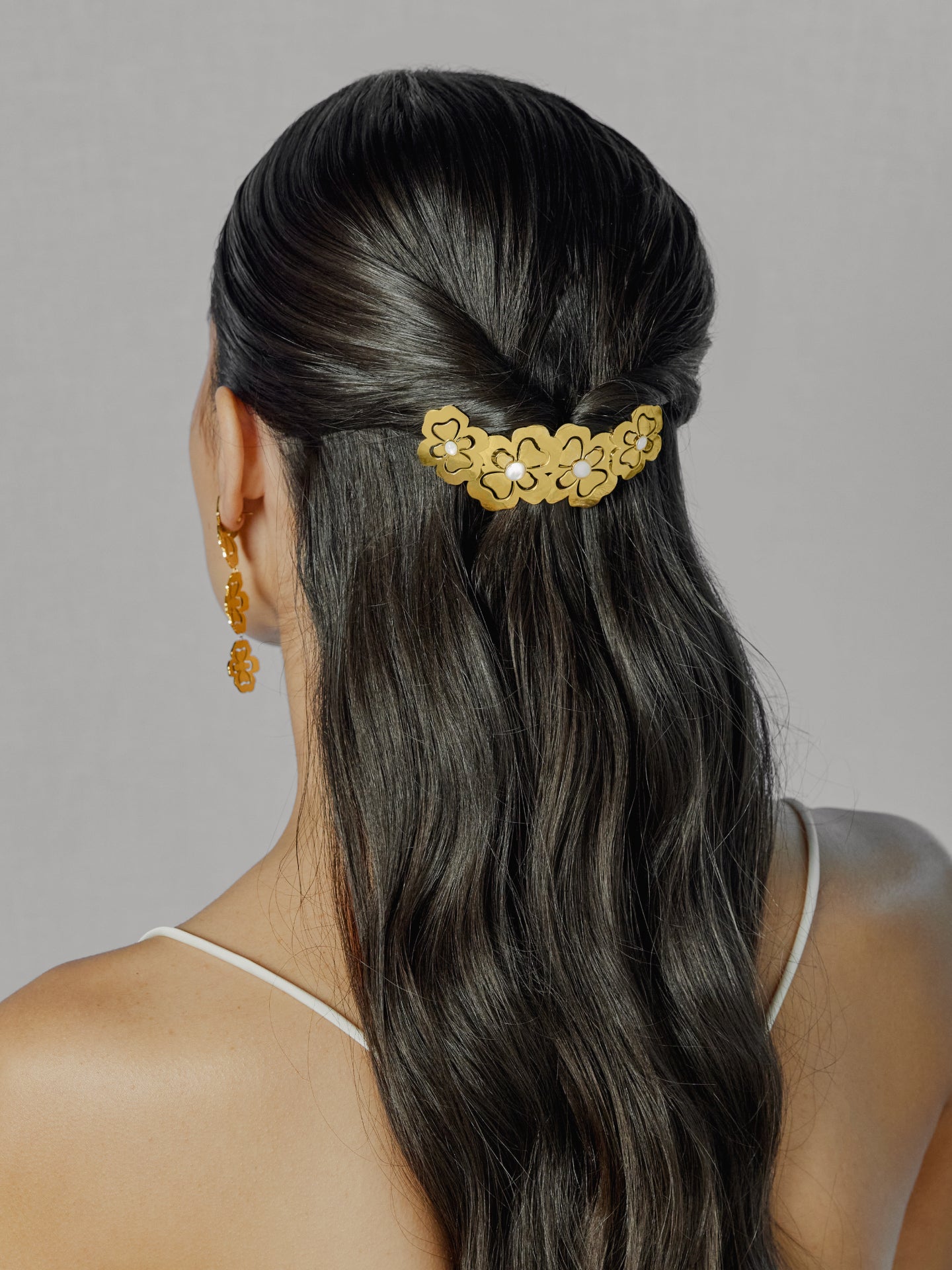 Acessorio Cabelo One Senhora Margot Blossom Gold