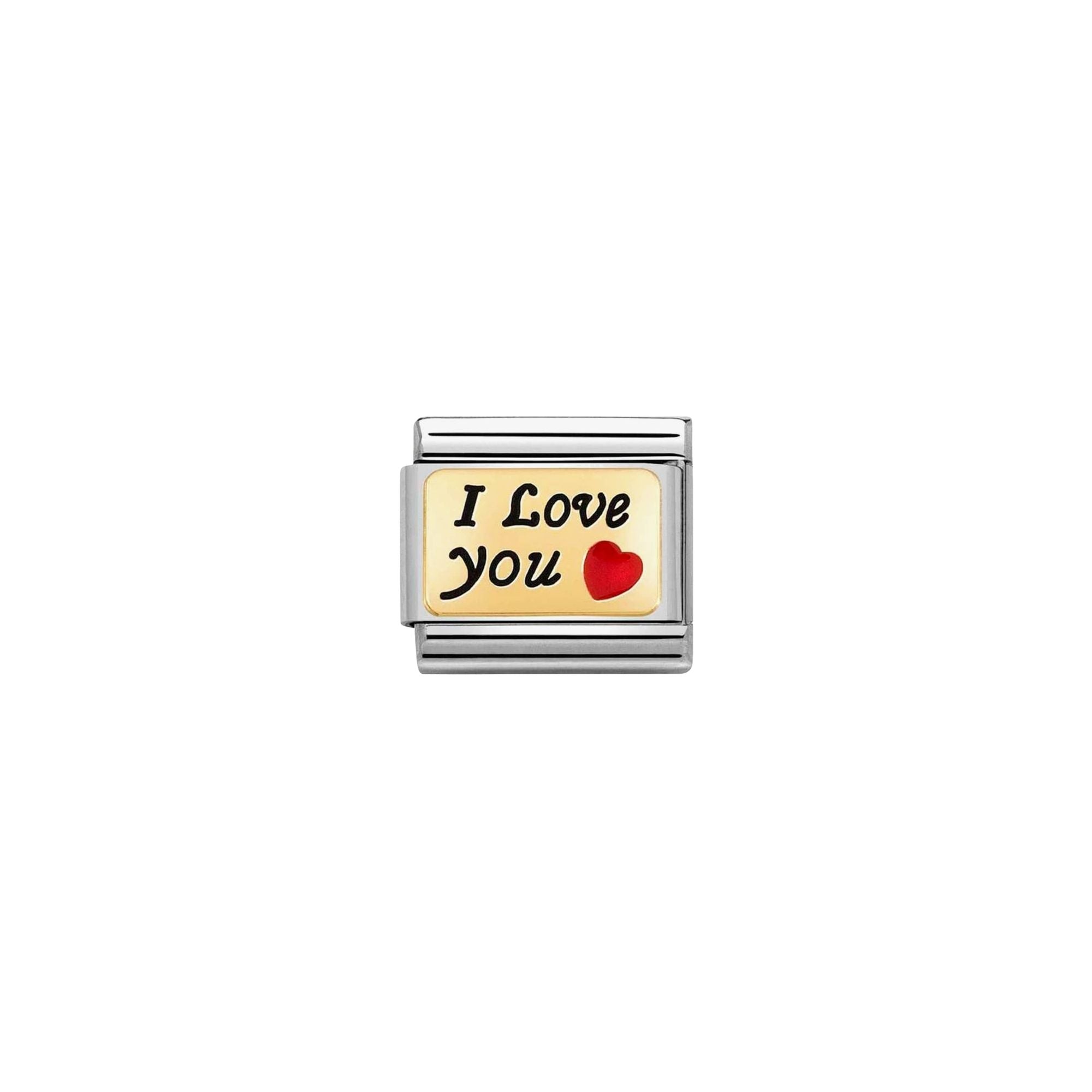 Ana Joalheiros - Peças Nomination - Link Nomination I love you 030284/55 simbolo