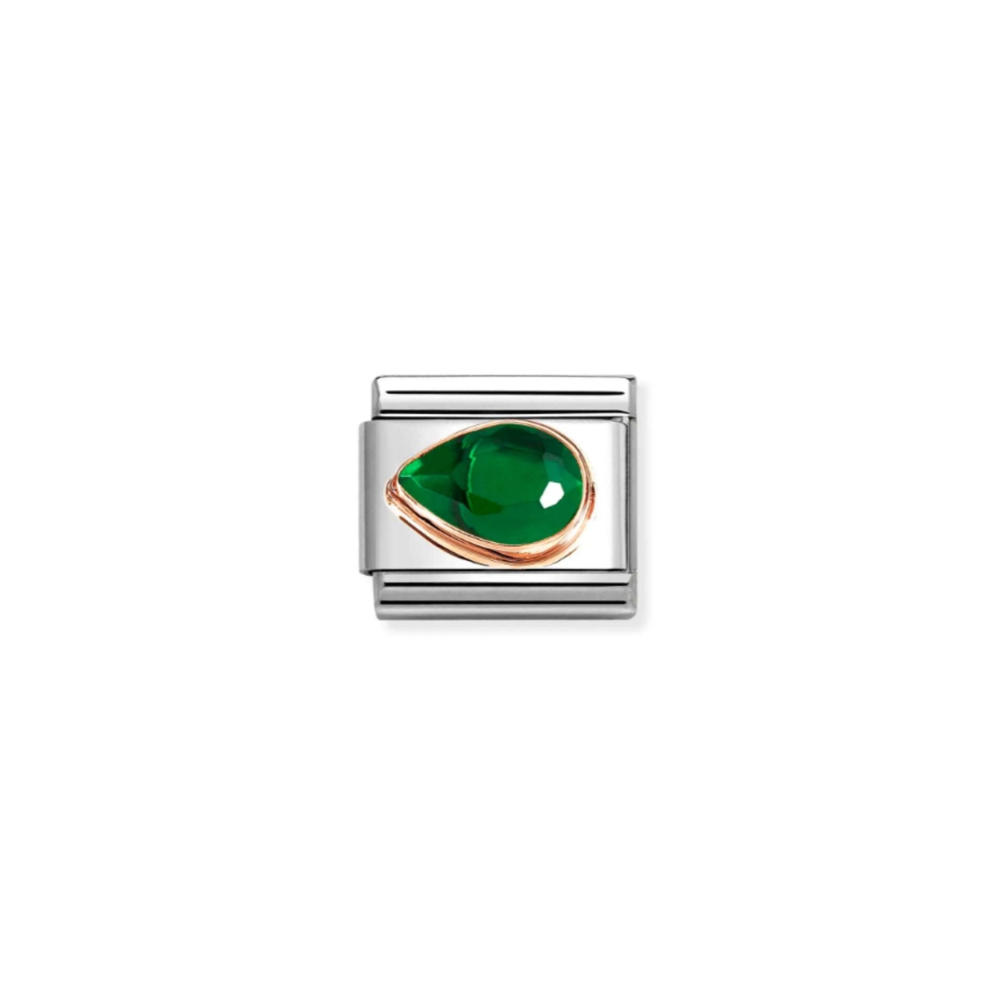 Ana Joalheiros - Peças Nomination - Link Nomination Pedra Esq Verde 430605/004 simbolo
