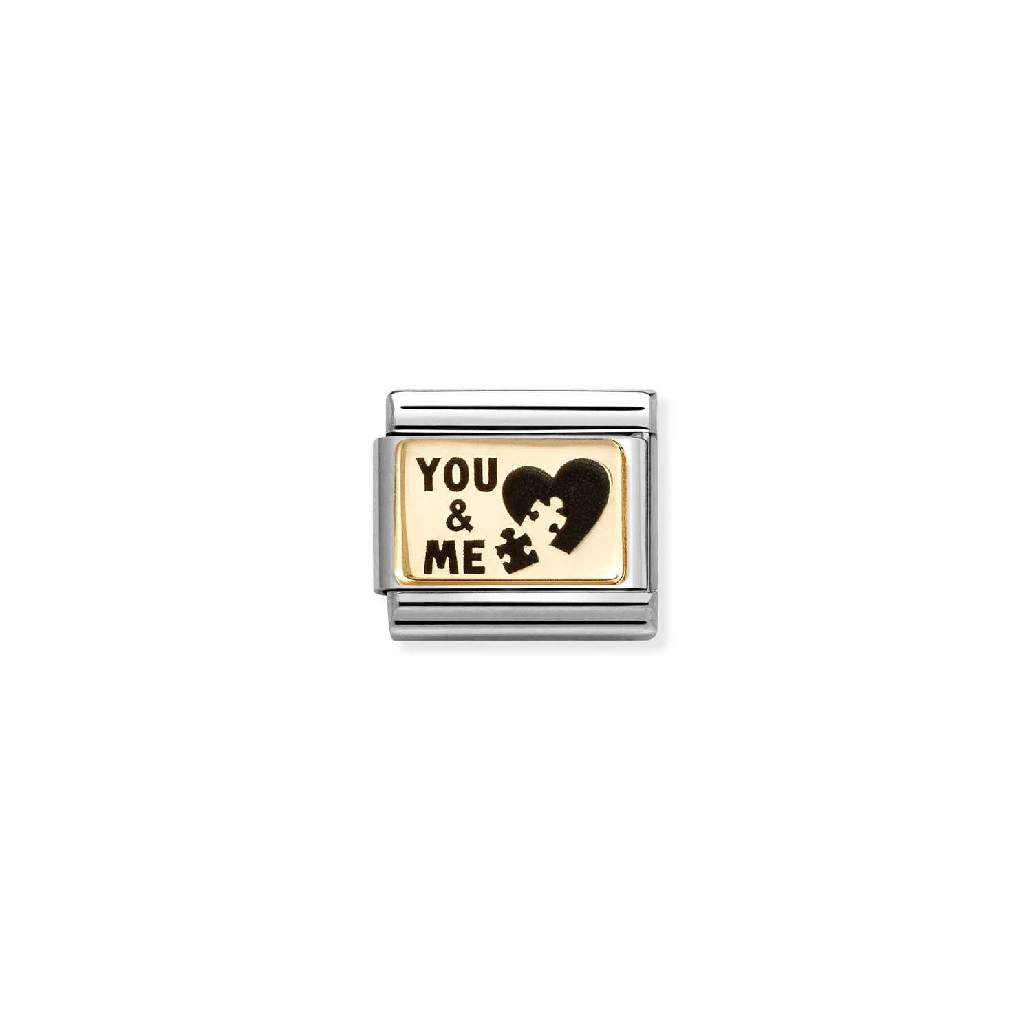 Ana Joalheiros - Peças Nomination - Link Nomination Puzzle You & me 030166/71 simbolo