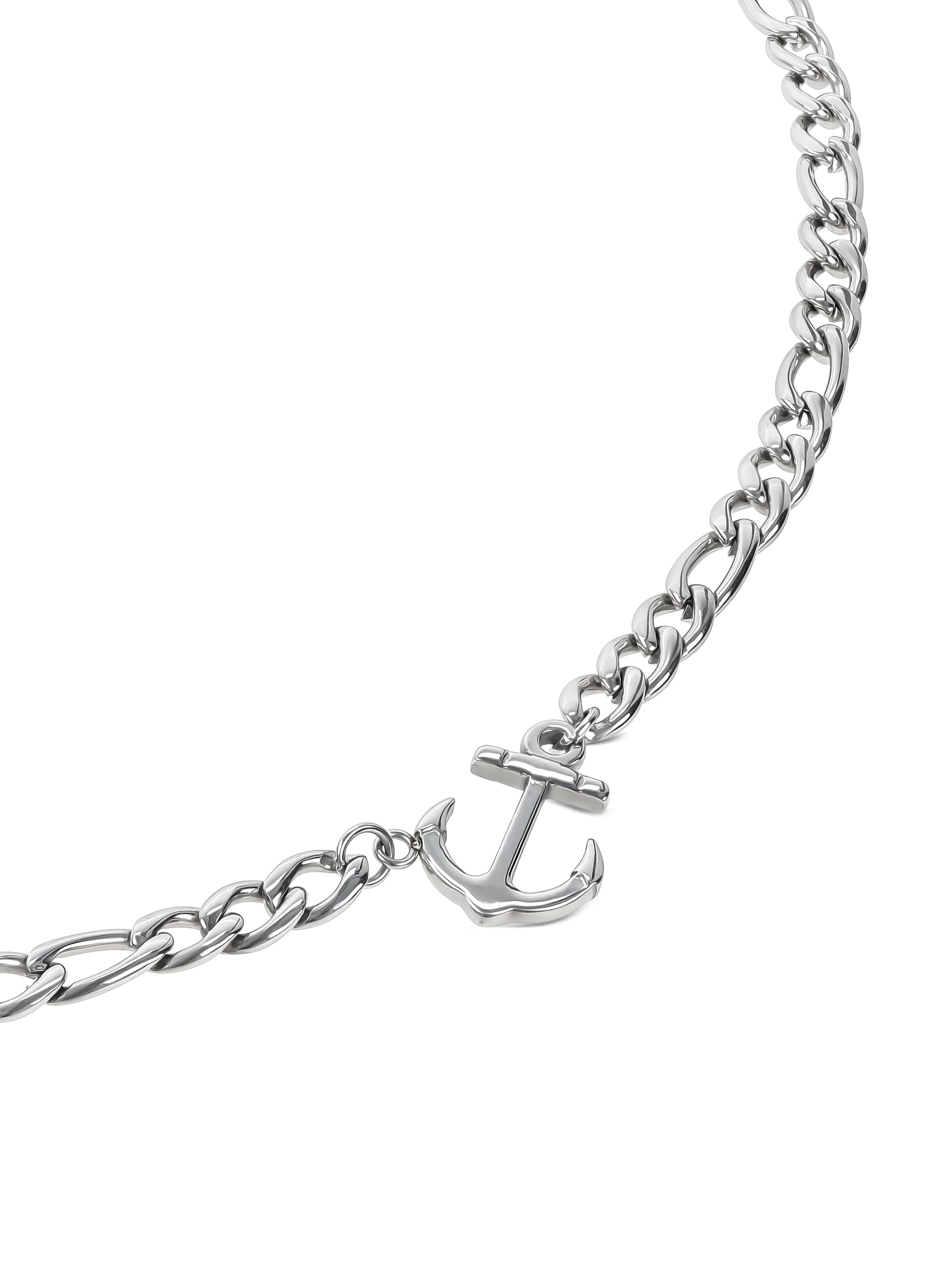 Colar One Men Anchor Steel