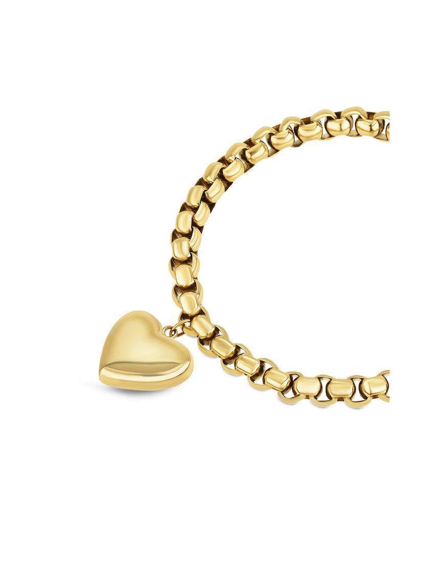Pulseira One Senhora Heartful Gold