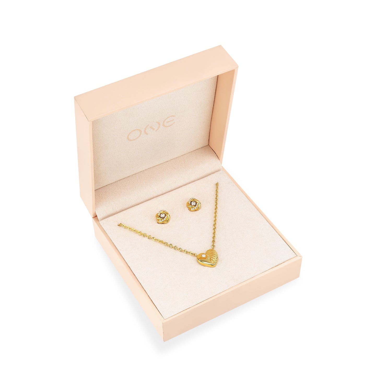 Set Colar & Brincos One Eternal Gold