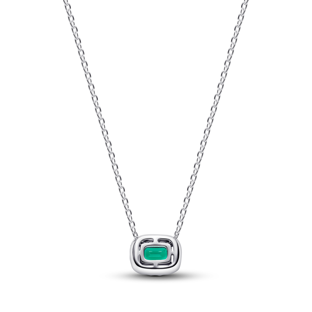 Colar Pandora Cristal verde