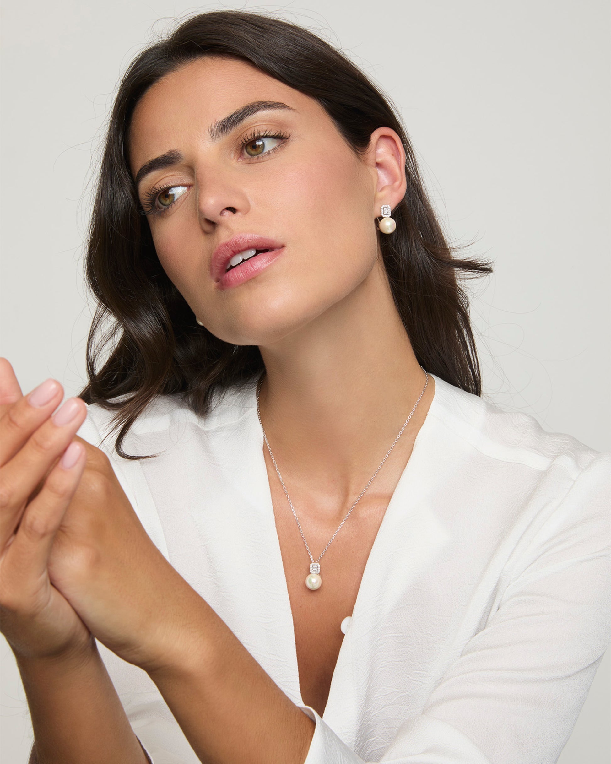 Brincos Majorica Exquisite