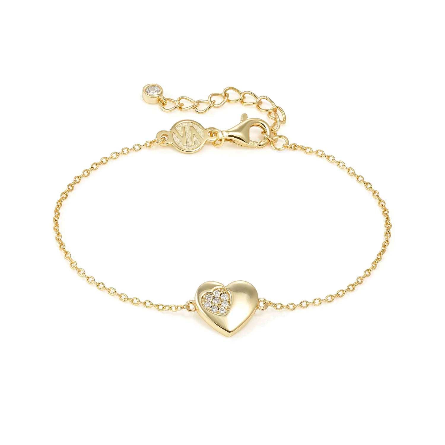 Ana Joalheiros - Pulseiras Nomination - Pulseira Nomination Petit Sparkle Coração 242306/006 simbolo