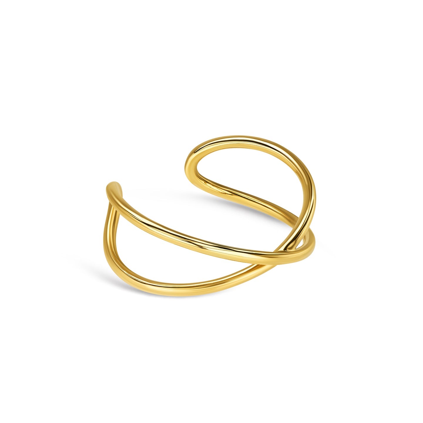 Ana Joalheiros - Pulseiras Douradas - Pulseira One Form Golden OJBA51G