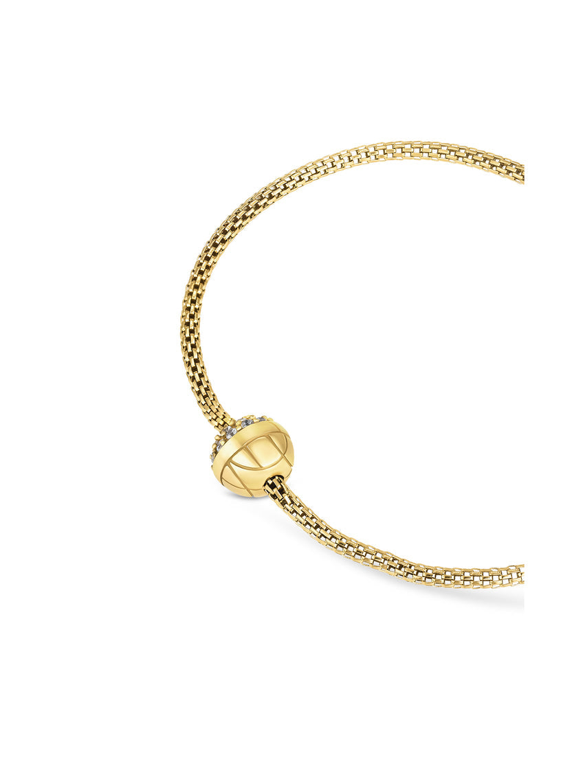 Ana Joalheiros - Pulseiras One - Pulseira One Senhora Delightful Gold OJDFB03G Lateral